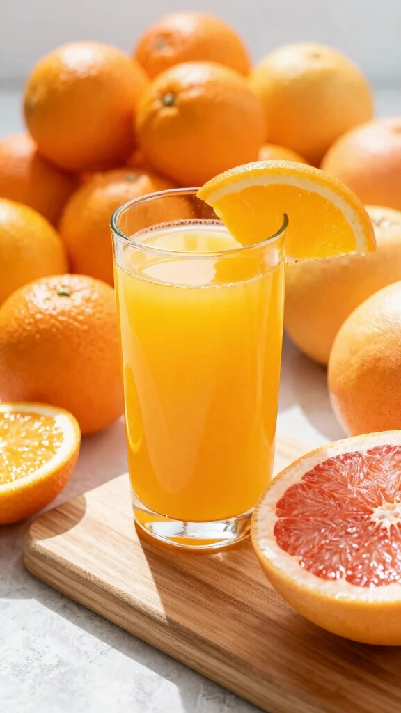 15 Powerful Juice Recipes for Weight Loss and Detox Cleanse - 2. Citrus Sunrise Juice 1