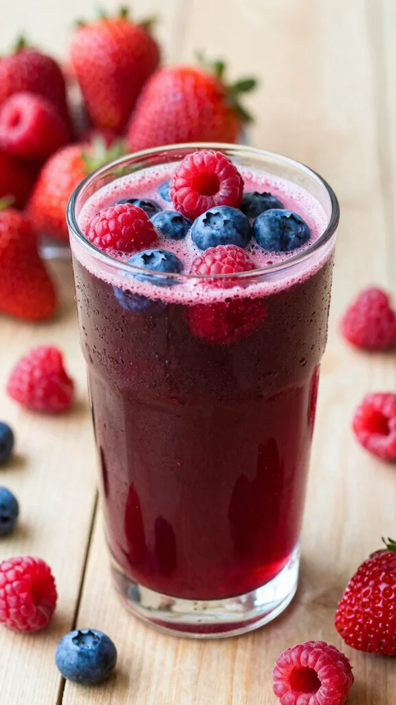 15 Powerful Juice Recipes for Weight Loss and Detox Cleanse - 3. Berry Blast Detox Juice 1