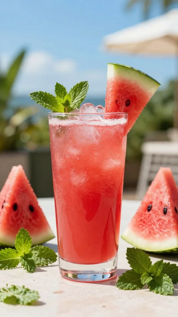 15 Powerful Juice Recipes for Weight Loss and Detox Cleanse - 7. Hydrating Watermelon Cooler 1