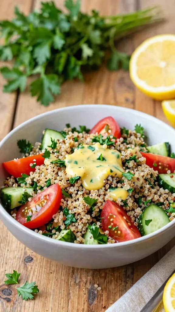 15 Salad Side Dishes That Go with Almost Anything - 1. Quinoa Tabbouleh Salad 1
