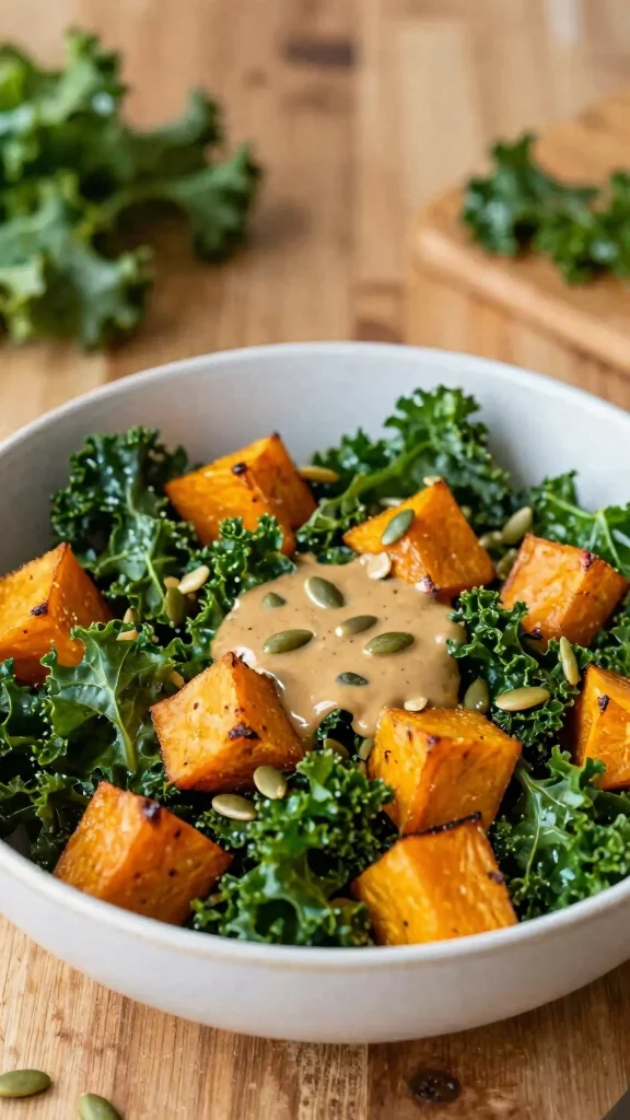 15 Salad Side Dishes That Go with Almost Anything - 12. Sweet Potato and Kale Salad 1