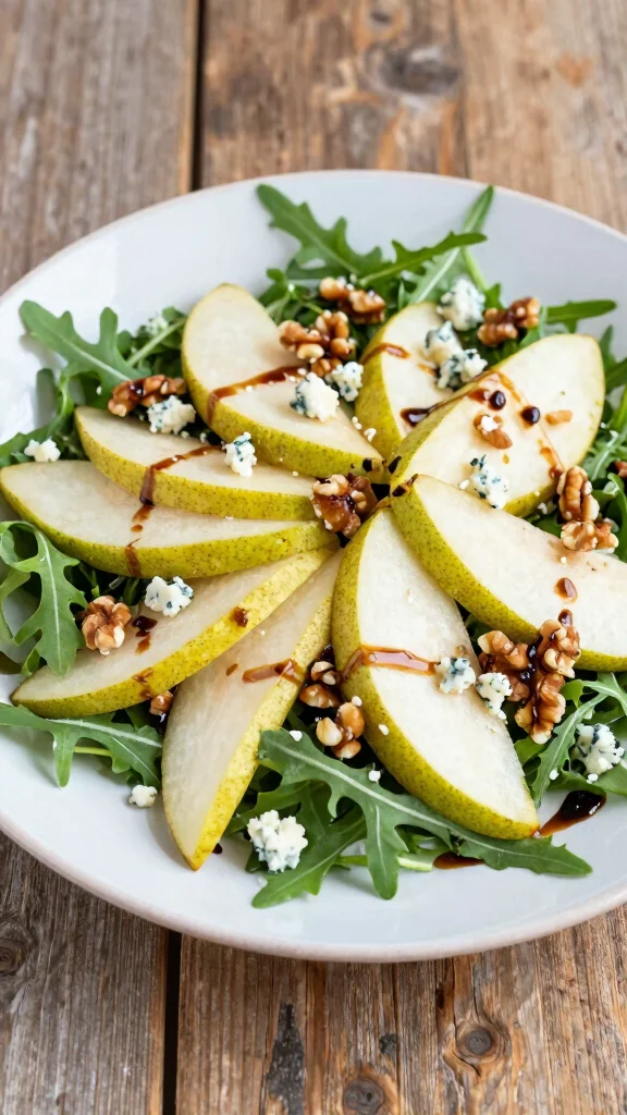 15 Salad Side Dishes That Go with Almost Anything - 6. Arugula and Pear Salad 1