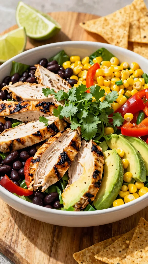 15 Salads for Lunch That Are Easy to Prep Ahead - 7. Southwest Chicken Salad 1