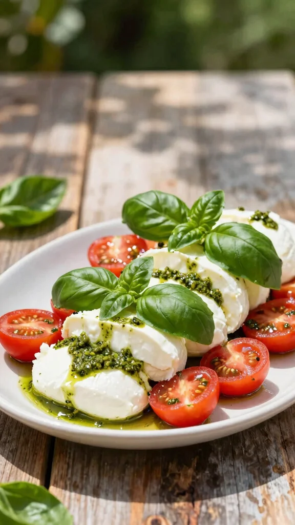 15 Salads for a Crowd That Are Easy to Make Ahead - 4. Pesto Caprese Salad 1