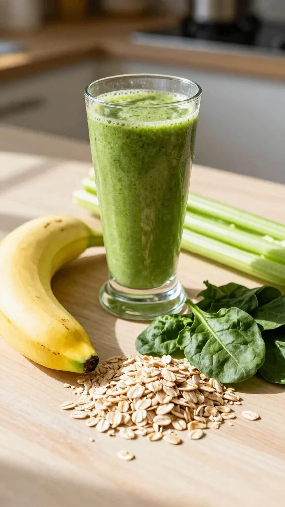 8 Green Juice Recipes with Spinach and Celery for Daily Energy - 5. Energizing Spinach-Celery Smoothie 1