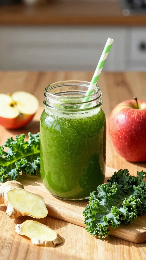 8 Nourishing Juice Recipes for Thyroid Health and Balance - 1. Green Thyroid Elixir 1