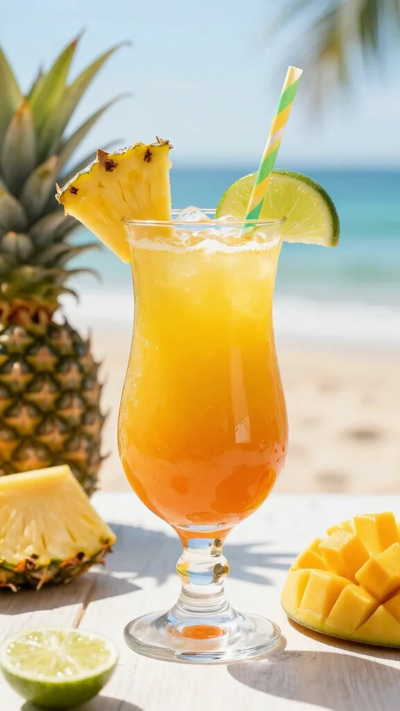 8 Nourishing Juice Recipes for Thyroid Health and Balance - 5. Tropical Thyroid Mixer 1