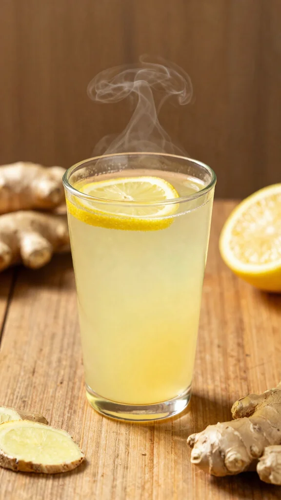 8 Soothing Juice Recipes with Lemon and Honey for Wellness - 6. Ginger Lemon Honey Tonic 1