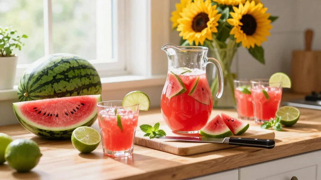 10 Hydrating Watermelon and Lime Juice Recipes for Hot Days - Yummy Diary