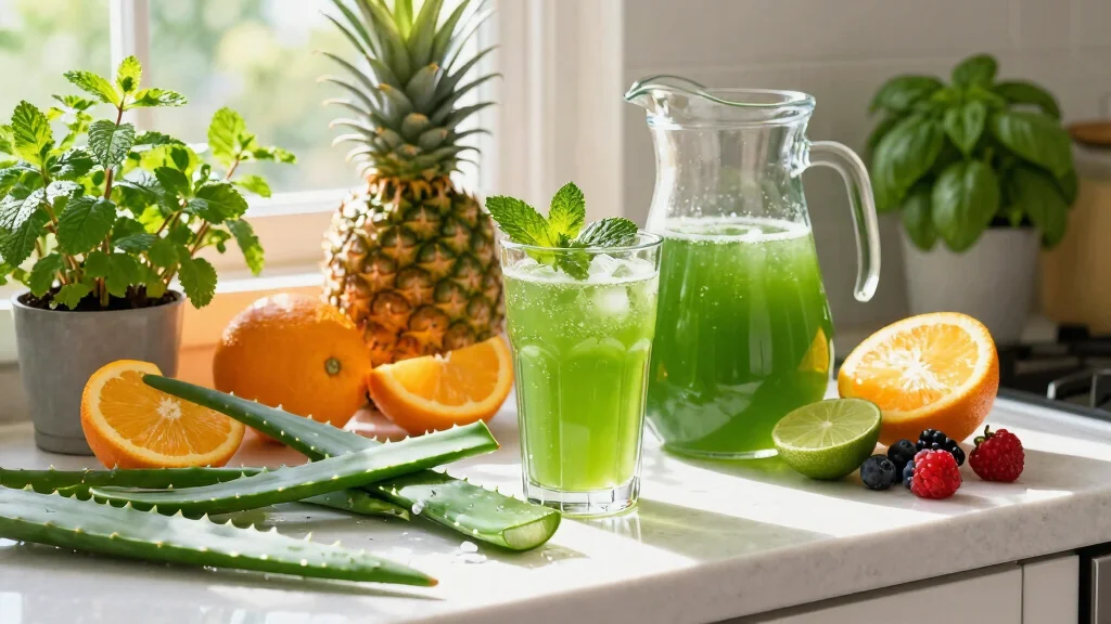 10 Healing Aloe Vera Juice Recipes for Skin and Digestion - Yummy Diary