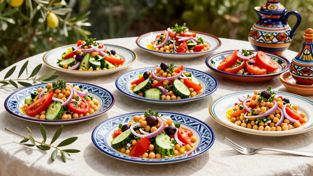 15 Greek Chickpea Salad Recipes for a Quick and Healthy Meal - Indian Cooking Recipes