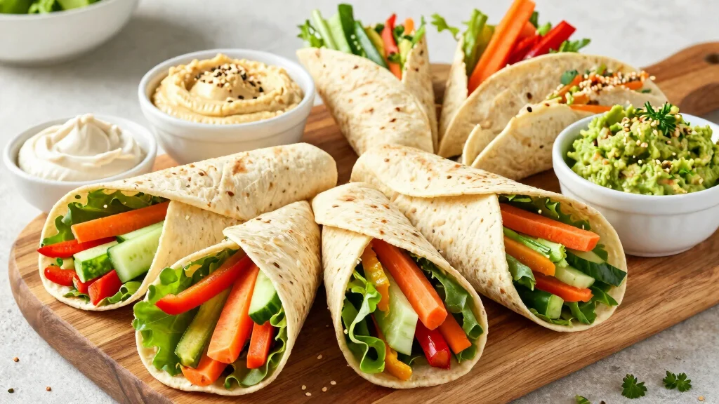 12 Easy Raw Vegan Wraps Filled with Fresh Veggies and Flavor - Hot Cook Recipes